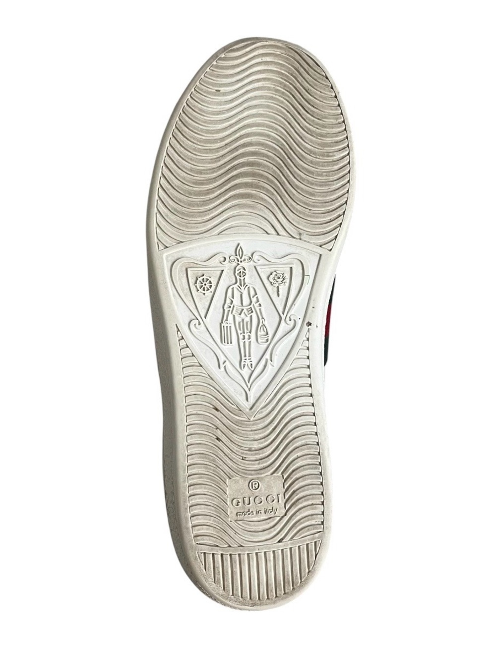 Discontinued Women’s Gucci Ace Sneakers (Style 387993) EU 38 | US 8 - Picture 5 of 9
